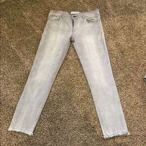 DL1961 Women's Light Gray Skinny Jeans